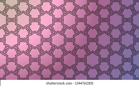 Decorative wallpaper design in shape.Vector background.