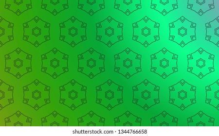 Decorative wallpaper design in shape.Vector background.