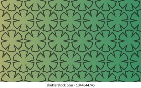 Decorative wallpaper design in shape.Vector background.
