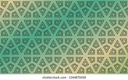 Decorative wallpaper design in shape.Vector background.