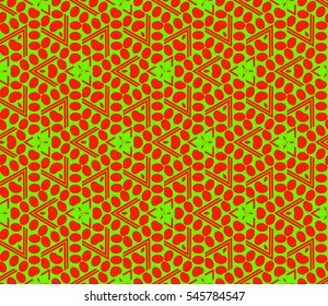 Decorative wallpaper design in shape.Vector illustration