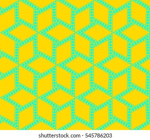 Decorative wallpaper design in shape.Vector illustration