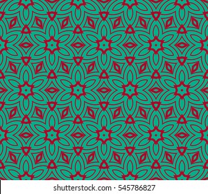 Decorative wallpaper design in shape.Vector illustration