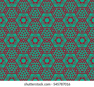 Decorative wallpaper design in shape.Vector illustration