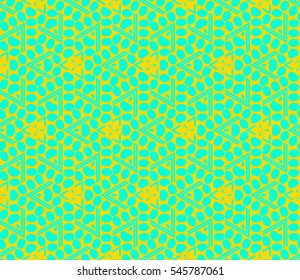 Decorative wallpaper design in shape.Vector illustration