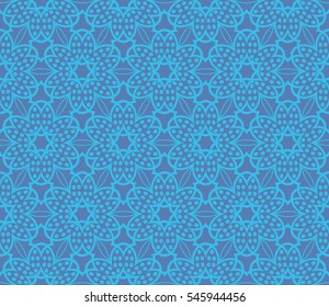 Decorative wallpaper design in shape.Vector illustration
