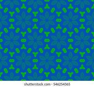 Decorative wallpaper design in shape.Vector seamless pattern.