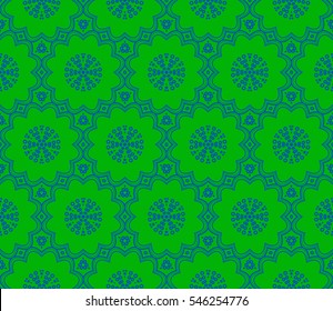 Decorative wallpaper design in shape.Vector seamless pattern.