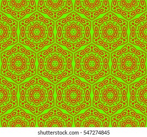 Decorative wallpaper design in shape.Vector seamless pattern.