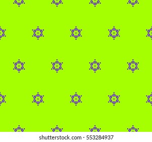 Decorative wallpaper design in shape.Vector seamless pattern.