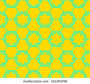Decorative wallpaper design in shape.Vector seamless pattern.