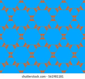 Decorative wallpaper design in shape.Vector seamless pattern.