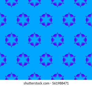 Decorative wallpaper design in shape.Vector seamless pattern.