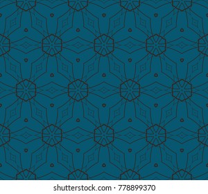 Decorative wallpaper design in shape.Vector seamless pattern.