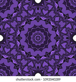Decorative wallpaper for interior design. Modern geometric ornament. Seamless vector illustration.