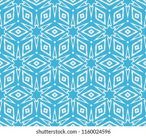 Decorative wallpaper for interior design. Modern art-deco geometric ornament. Seamless vector illustration.