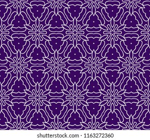 Decorative wallpaper for interior design. Modern art-deco geometric ornament. Seamless vector illustration.