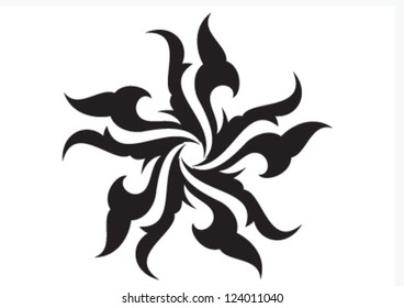 Decorative wallpaper pattern for any kind of usage