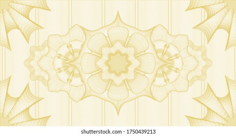 Decorative watermark. wavy subtle curves. Vector illustration. 