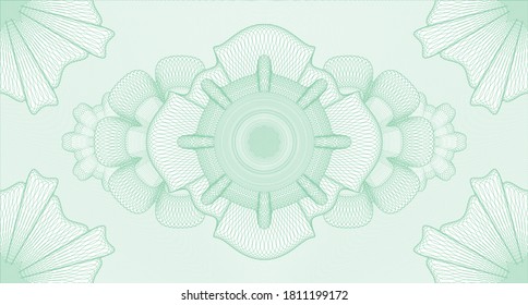 Decorative watermark. wavy subtle curves. Vector illustration. Detailed design. 