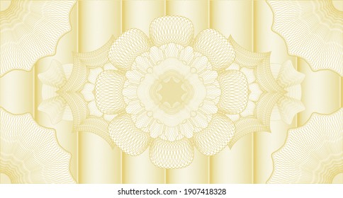 Decorative watermark. wavy subtle curves. Illustration. Detailed design. 
