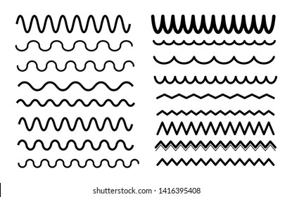 Decorative Wave Divider Vector Collection