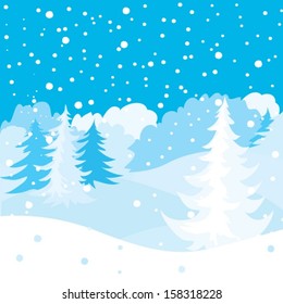 decorative winter background