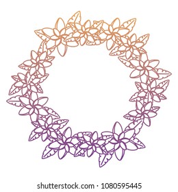 decorative wreath icon