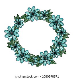 decorative wreath icon
