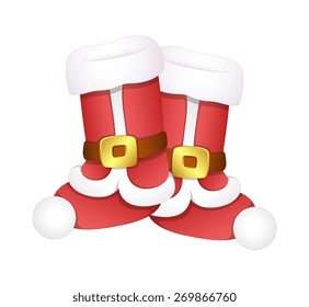 Decorative Xmas Santa Socks
