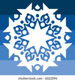estrella de navidad decorativa