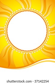 Decorative yellow background