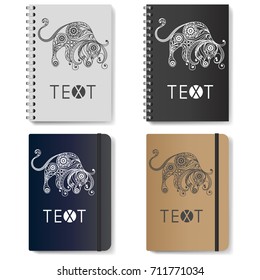 Decorative zodiac sign Taurus. Horoscope and astrology (astronomy)-symbol. Vector illustration.