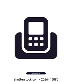 icono de decphone. Dispositivos e iconos relacionados con la electrónica. Iconos vectoriales de computadoras y teléfonos móviles. 