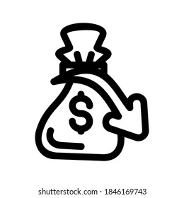 decrease icon or logo isolated sign symbol vector illustration - high quality black style vector icons
