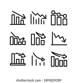 Absenksymbol oder Logo einzeln auf Zeichen, Vektorgrafik - Sammlung hochwertiger Vektorsymbole in schwarzem Stil

