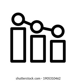 decrease icon or logo isolated sign symbol vector illustration - high quality black style vector icons
