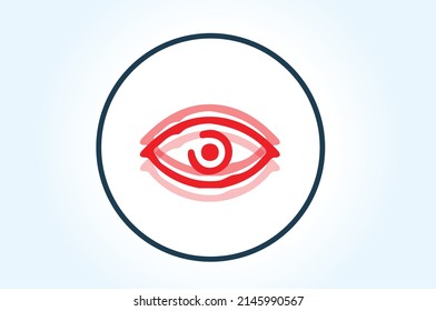 blurry vision clipart