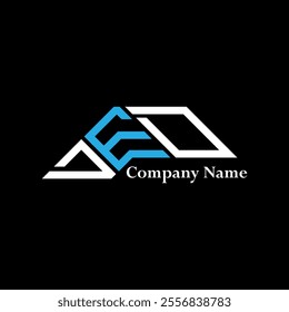DED logo design, DED simple and modern logo. DED luxurious alphabet design  