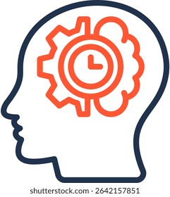Dedication Icon Color Line Vector Illustration
