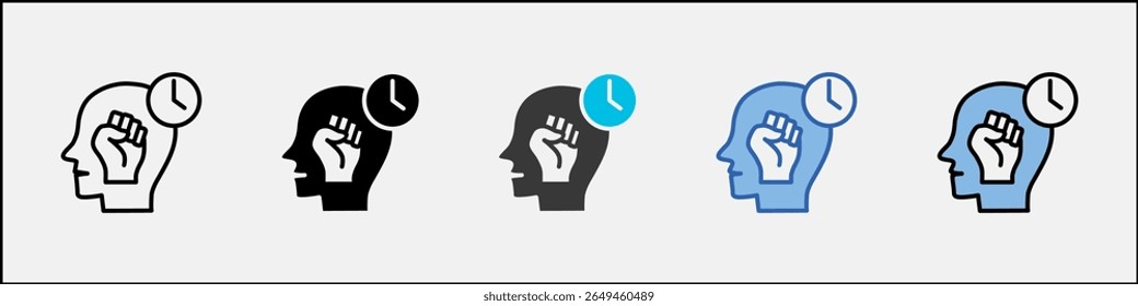 Dedication Icon Pack Multistyle Illustration