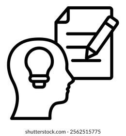 Deductive Reasoning Icon Element For Design