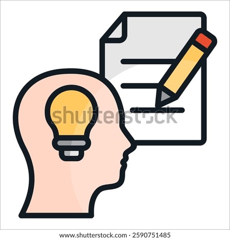 Deductive Reasoning Icon Element For Design