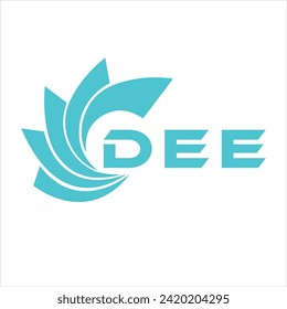 DEE letter design. DEE letter technology logo design on white background. DEE Monogram logo design for entrepreneur and business