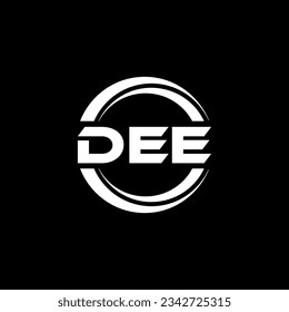 Diseño de logotipos DEE, inspiración para una identidad única. Elegancia moderna y diseño creativo. Marca tu éxito con el impresionante logotipo.