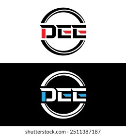 DEE Logo Design, Inspiration for a Unique Identity. Modern Elegance and Creative Design. Watermark Your Success with the Striking this Logo.