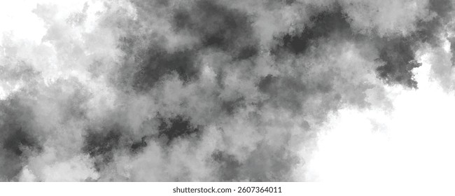Deep black and gray watercolor texture with a distressed handmade artistic feel

