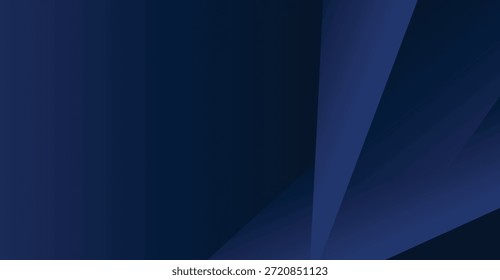 Fundo abstrato azul profundo com formas geométricas limpas e linhas angulares nítidas, criando uma sensação de profundidade e sofisticação para apresentações corporativas e aplicações de design digital modernas