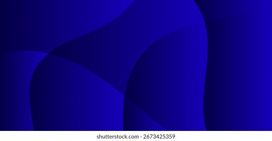 Fundo de formas abstratas azul profundo