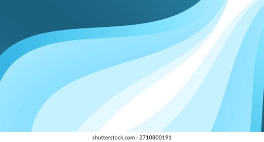 Fondo de capas de onda Abstractas azul profundo. Plantilla moderna del flujo del océano o del agua. Traje para el Anuncio, el Web, el folleto, el panfleto y la presentación